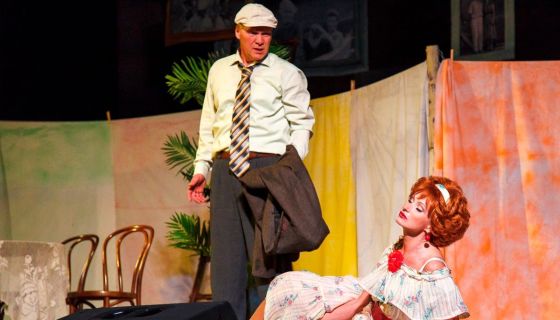 Спектакль «Любовь и голуби»