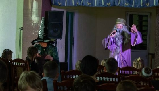 Волшебство под Рождество в Хогвартсе